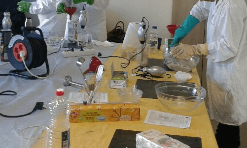 Atelier saponification à froid