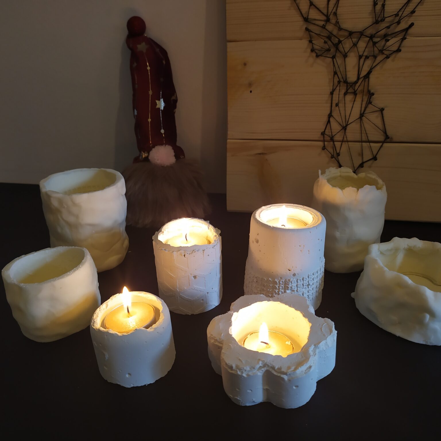 5 Pièces Moules À Crème Glacée De Noël Moule À Popsicle En Silicone